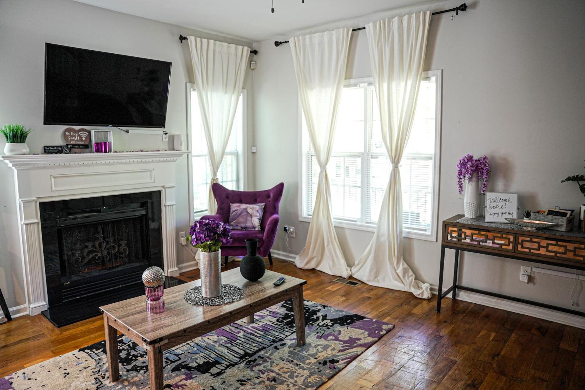Stylish Cozi Abode Of Atlanta Villa ภายนอก รูปภาพ